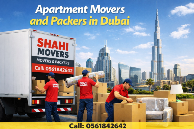 Apartment Movers and Packers in Dubai