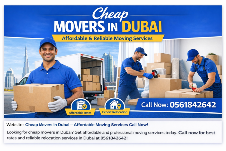Cheap Movers in Dubai