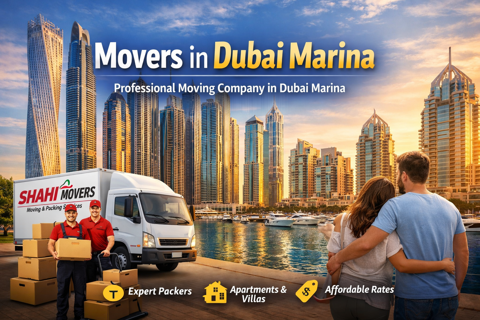 Movers in Dubai Marina