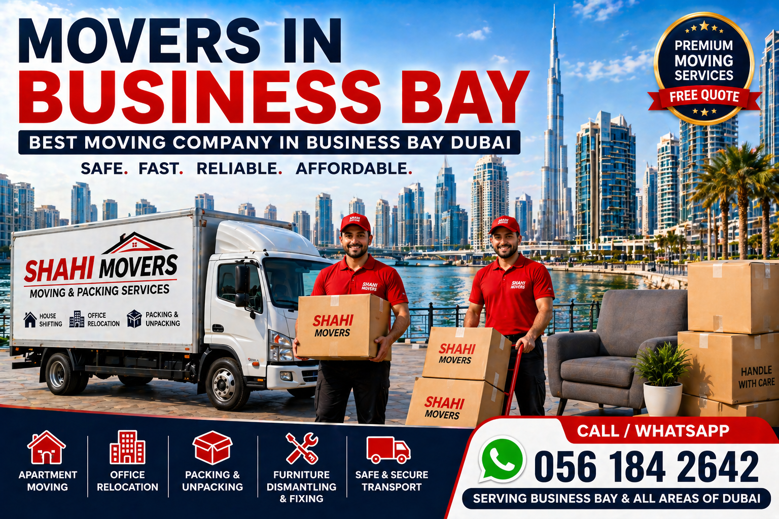 Movers in Business Bay Dubai