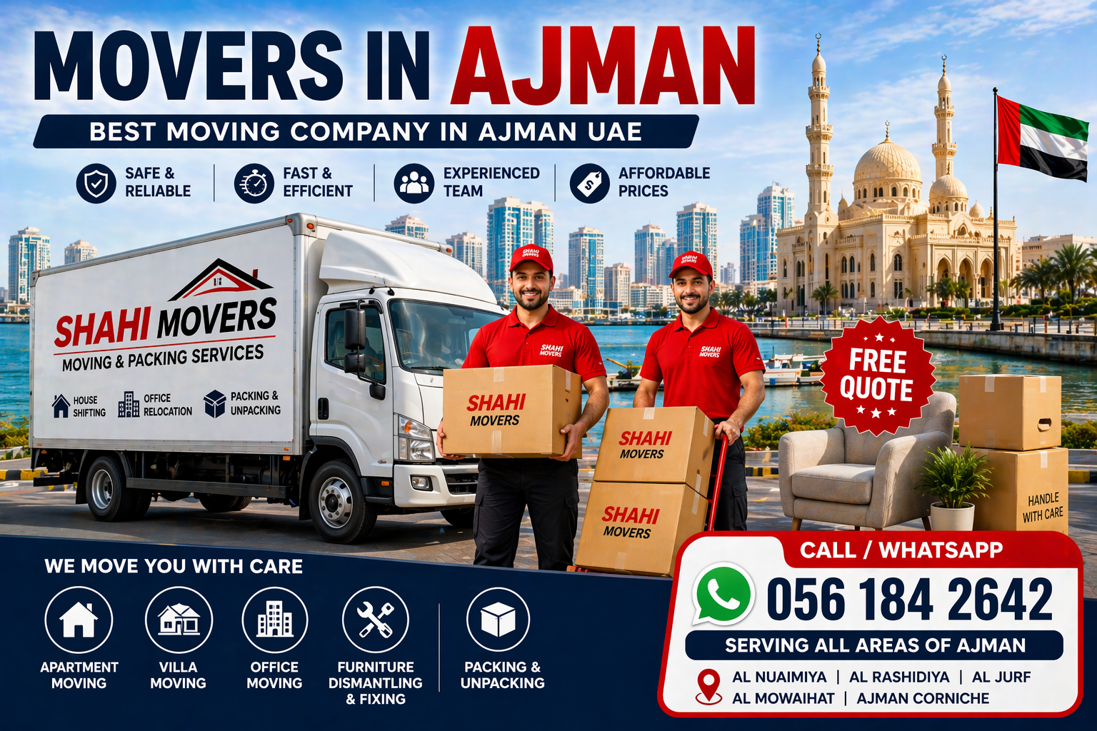 Movers in Ajman