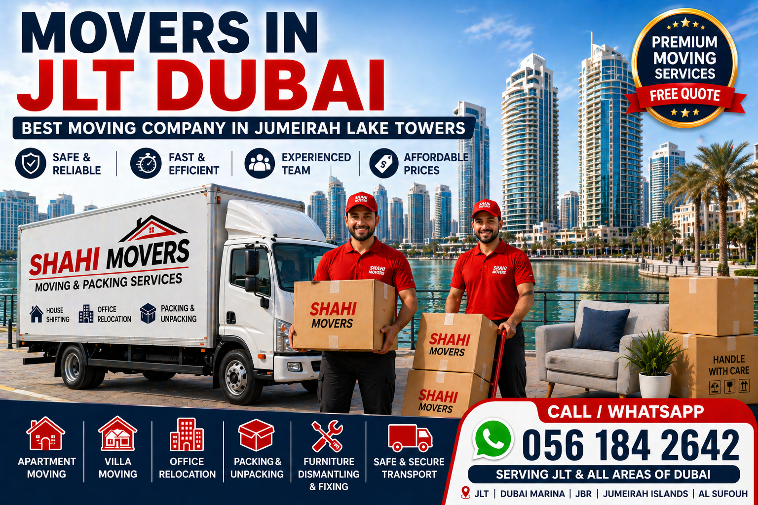 Movers in JLT Dubai