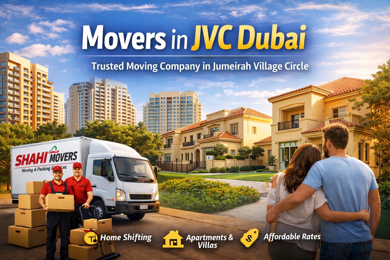 Movers in JVC Dubai