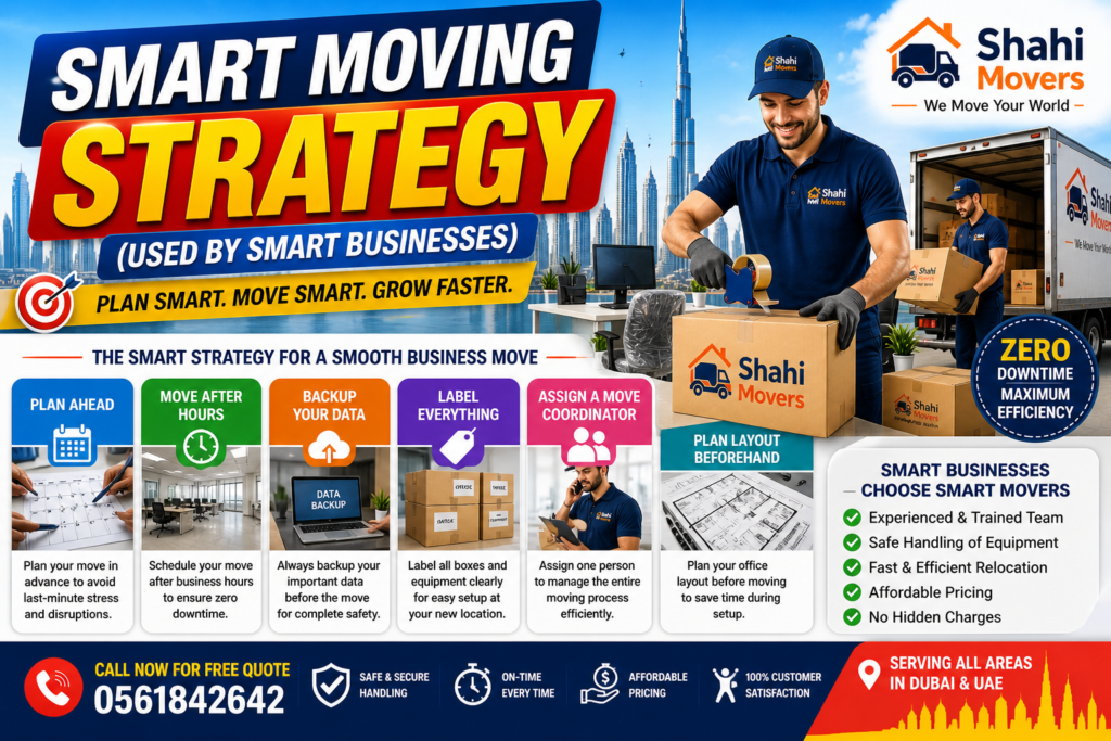 Smart business move strategy in Dubai