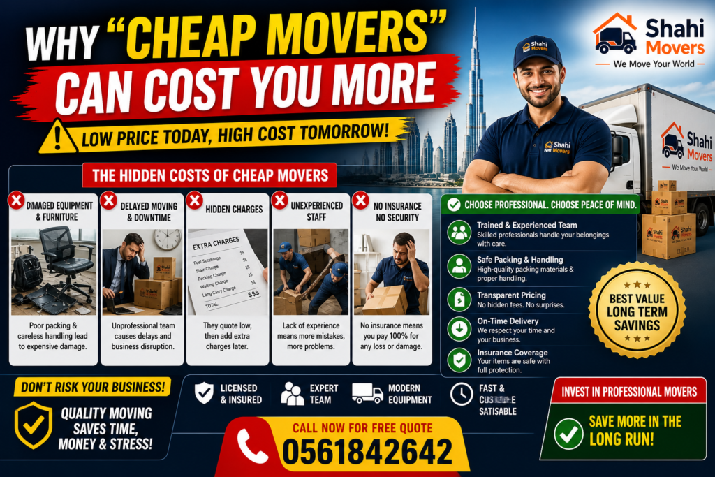Why choose professional movers?