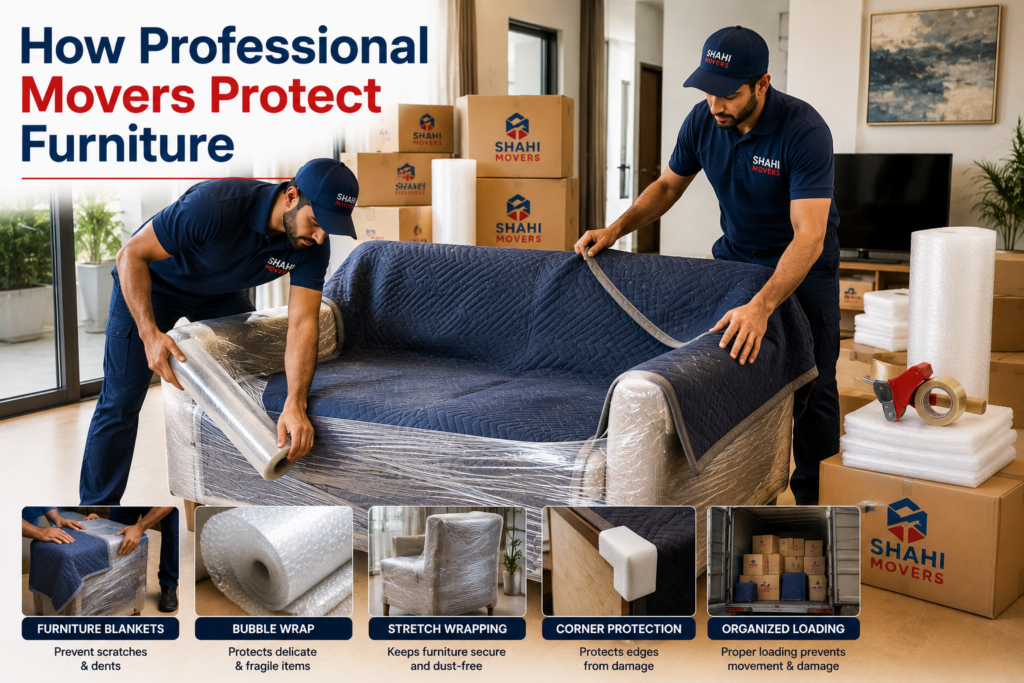 How professional movers protect furniture How Professional Movers Protect Furniture