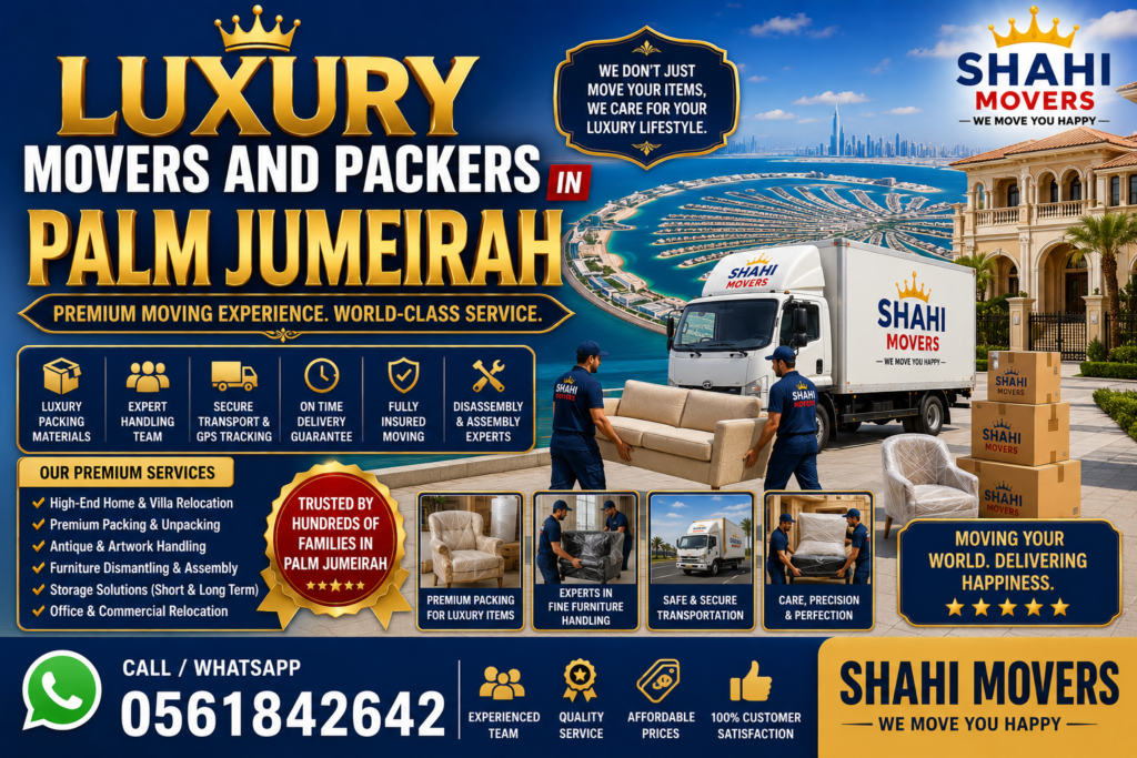 Luxury Movers and Packers in Palm Jumeirah