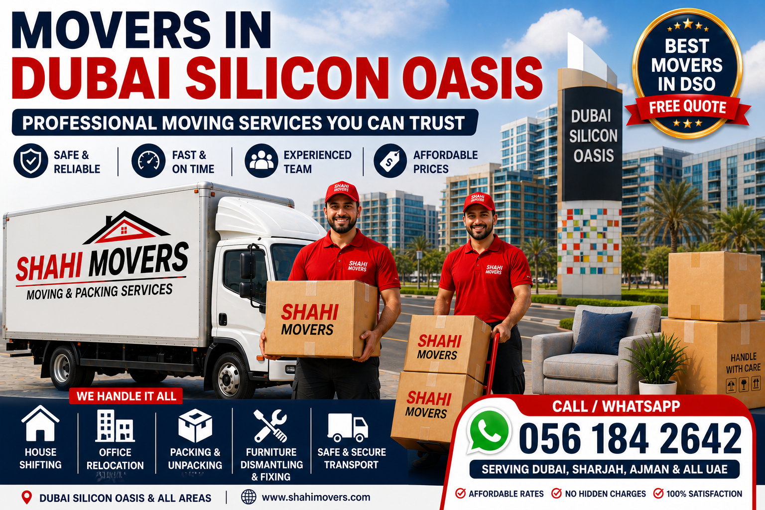 Movers in Dubai Silicon Oasis
