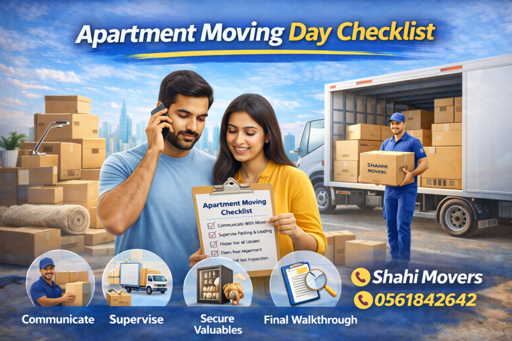 Apartment Moving Day Checklist