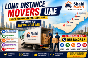 long distance movers UAE