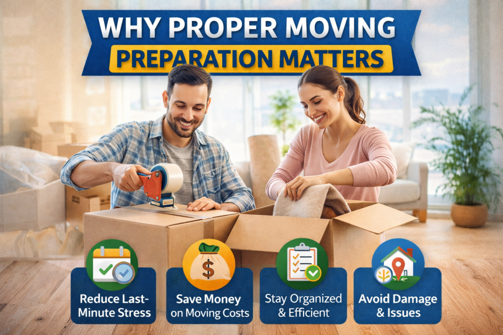 Why Proper Moving Preparation Matters