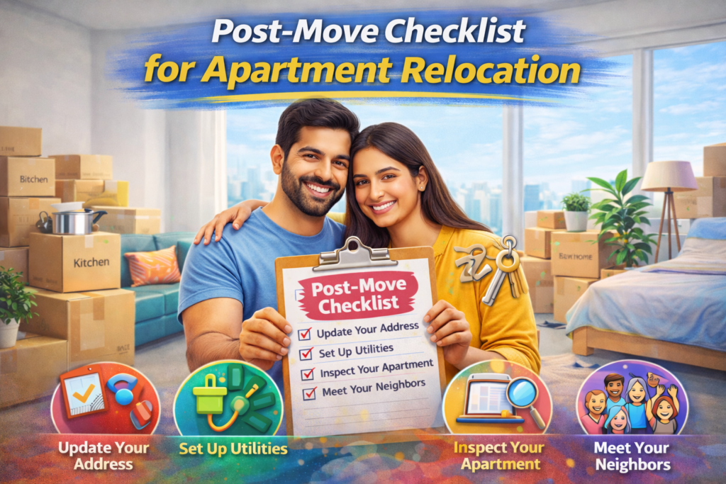 Post-Move Checklist for Apartment Relocation
