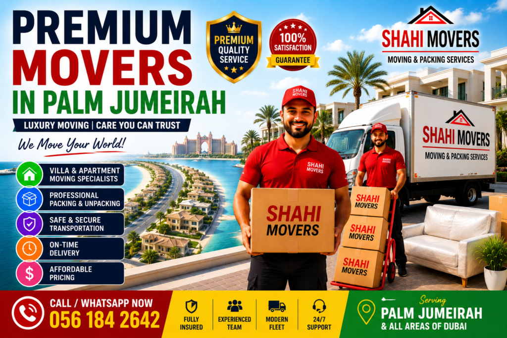 Premium movers at Palm Jumeirah Premium Movers in Palm Jumeirah