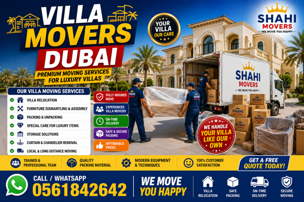 Villa Movers Dubai