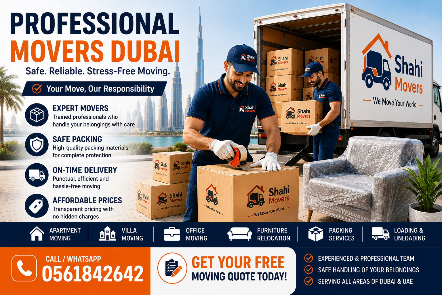 Professional Movers Dubai