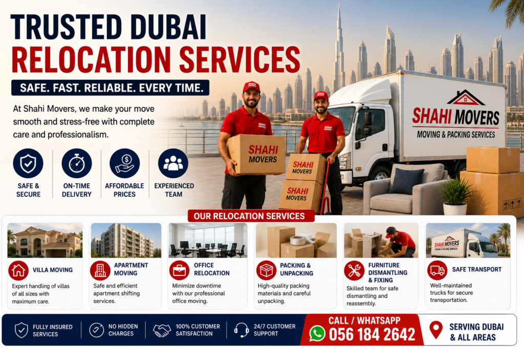 Shahi Movers Dubai