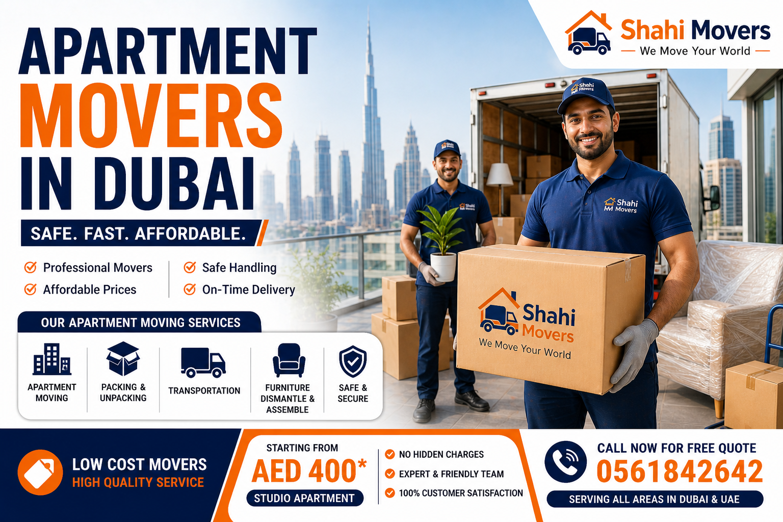 Apartment Movers in Dubai