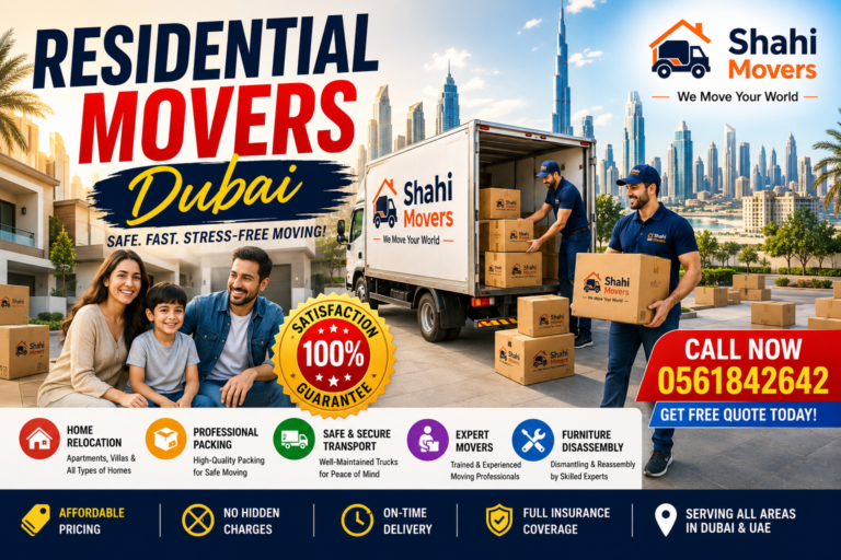 Residential Movers Dubai