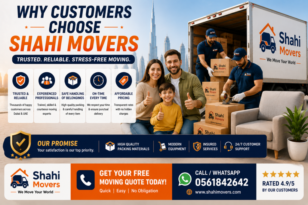 Stress-free moving with Shahi Movers Why Customers Choose Shahi Movers