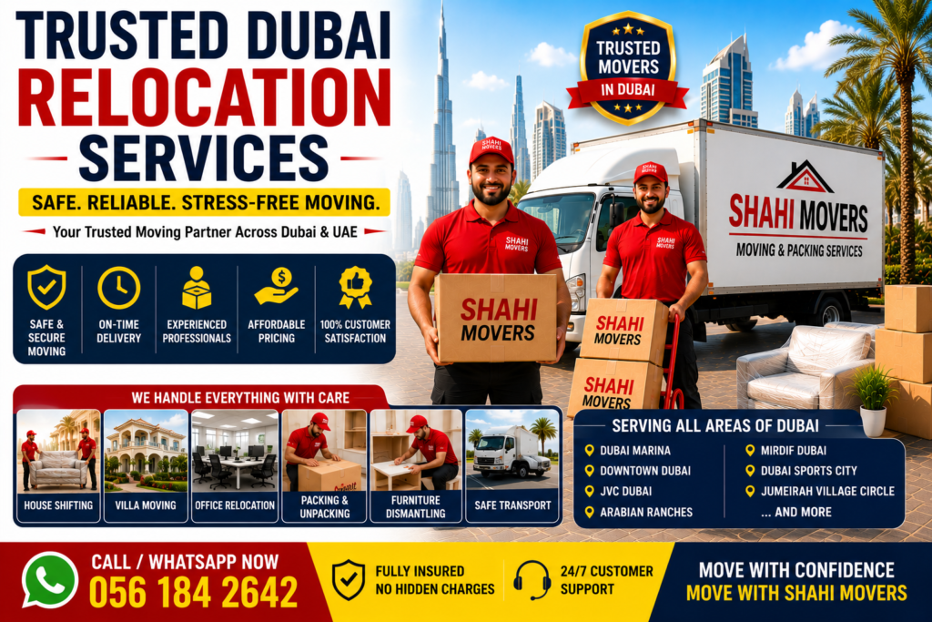 Trusted Dubai Relocation Services