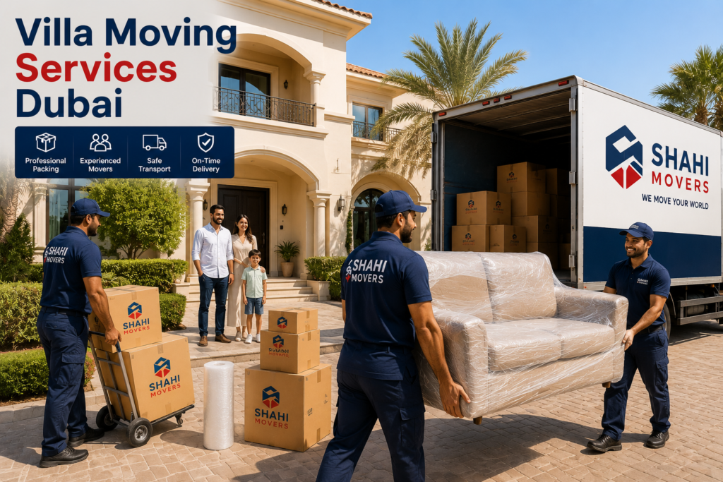 Villa moving services in Dubai Villa Moving Services