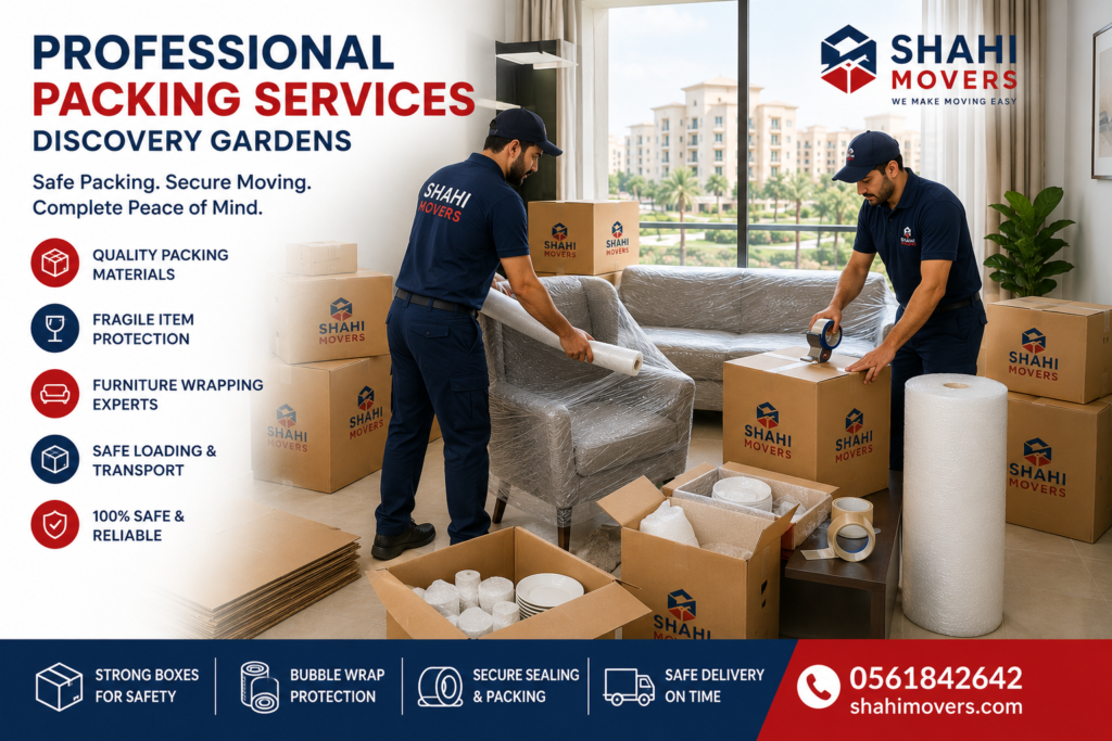 Professional Packing Services Discovery Gardens